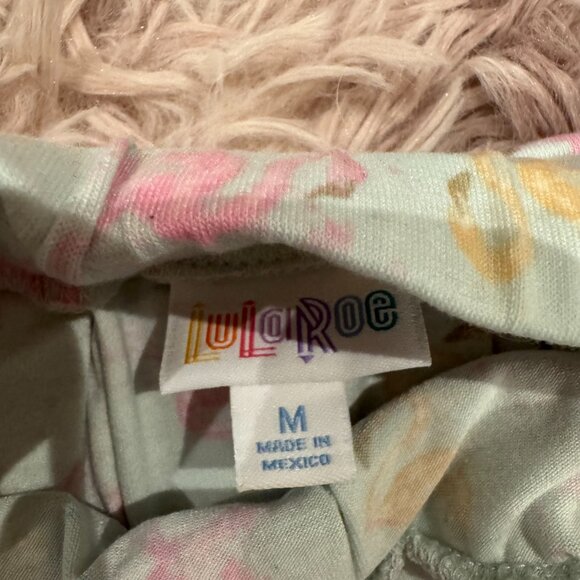 Lularoe Flamingo Print Skirt - Picture 2 of 3